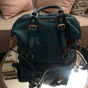 Michael Kors Leather Bedford Satchel/Crossbody